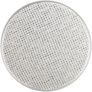 Røykvarsler optisk 10 cm Sølv
