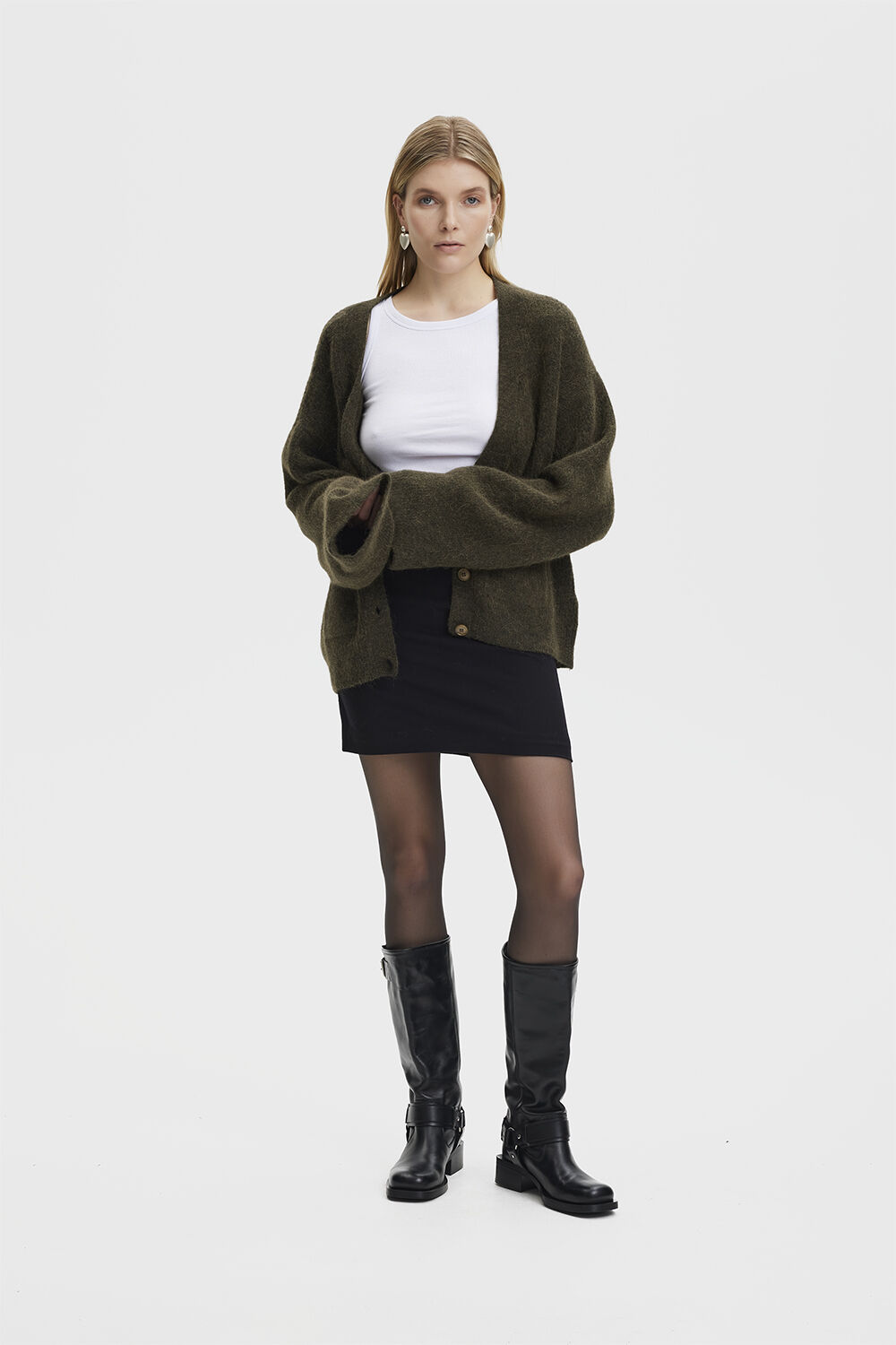 AlphaGZ button cardigan NOOS