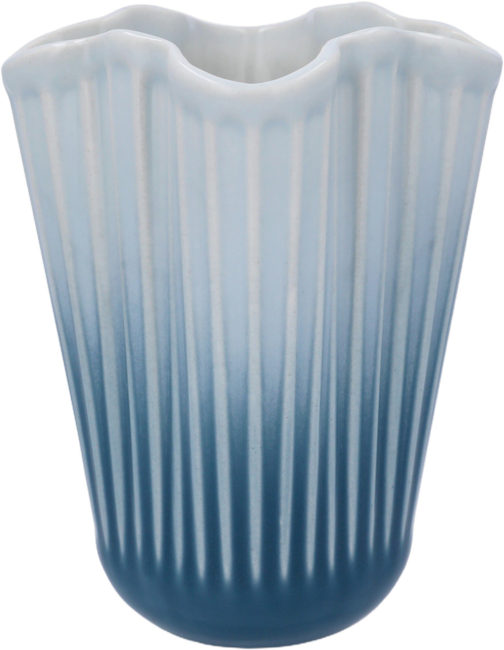 Hammersh&oslash;i Unfold Vase H16. 5 cm bl&aring;