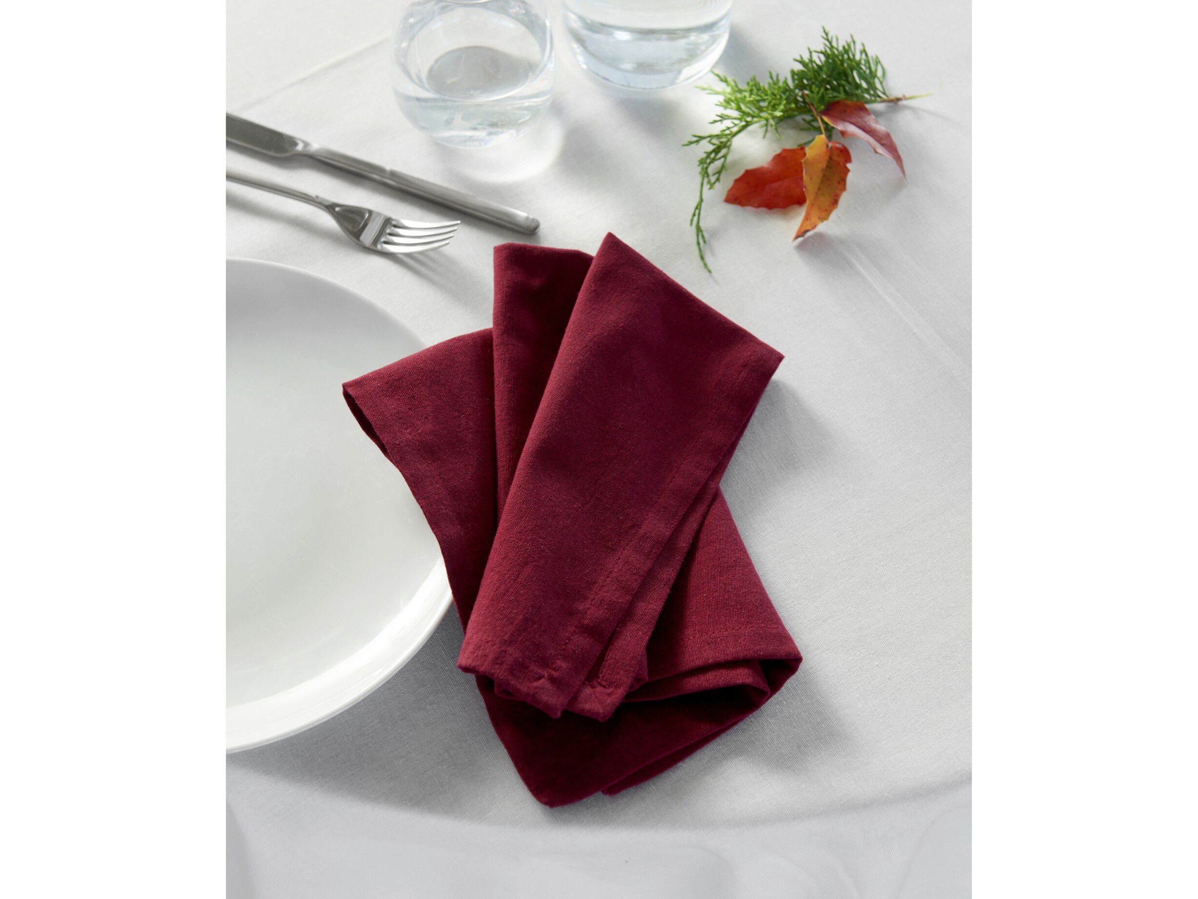 T&oslash;yservietter 45x45 cm Rumba red