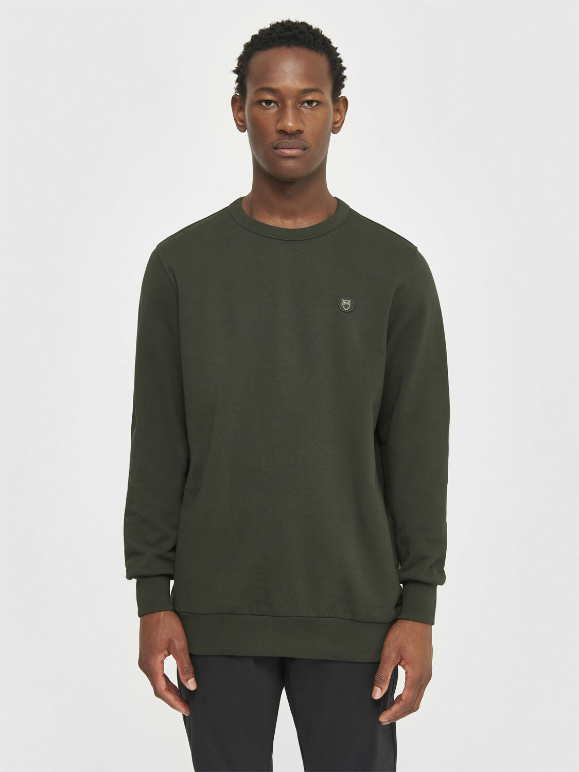 ERIK basic badge sweat - GOTS/Vegan
