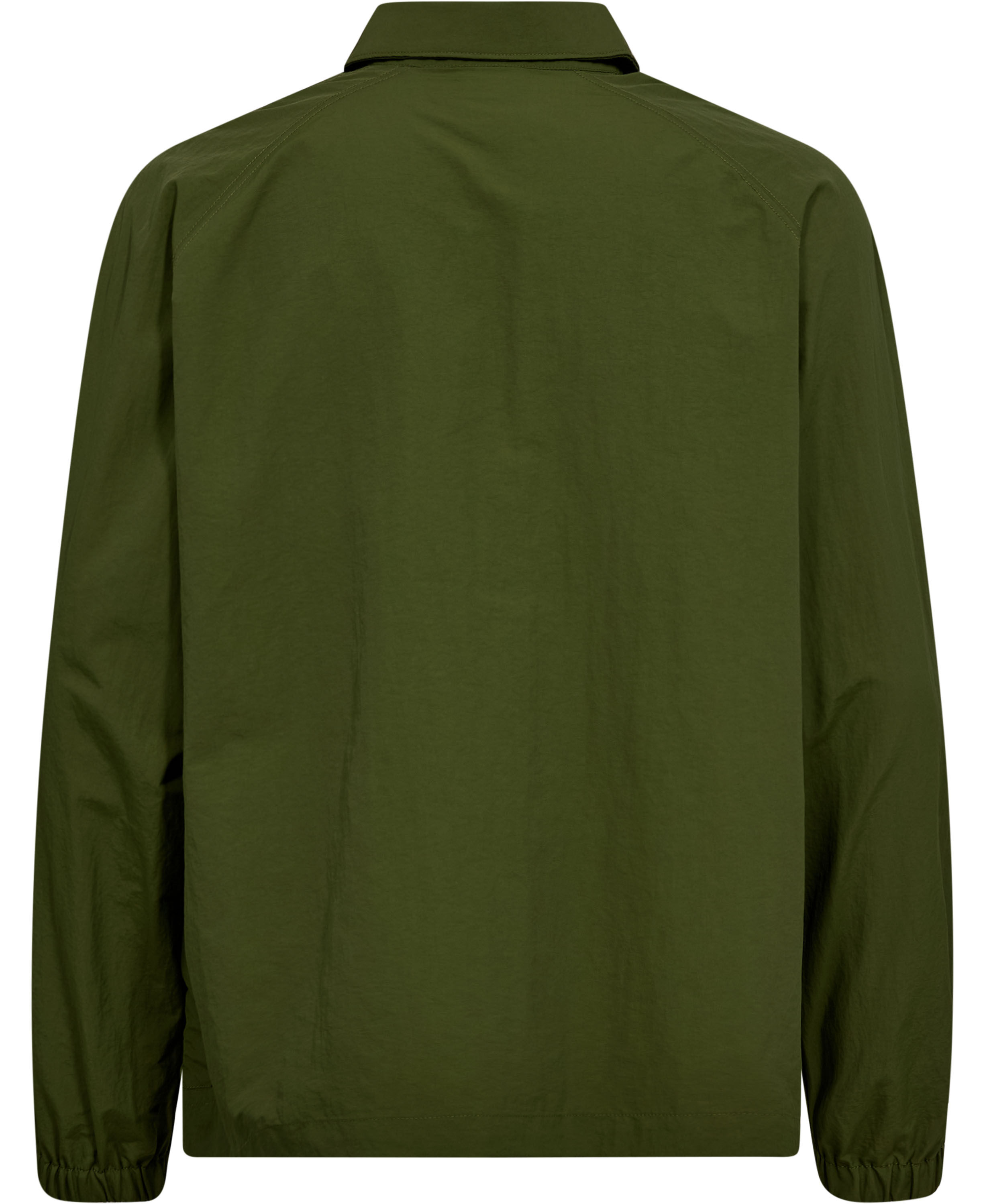 M TNF Red Box Nylon L/S Shirt WOODL