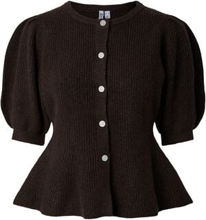 PCSILLY SS PUFF KNIT CARDIGAN NOOS