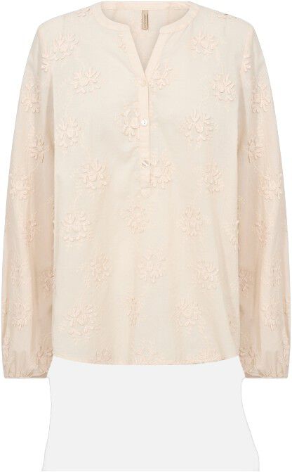 SC-BARBRA 1 Bluse Creme
