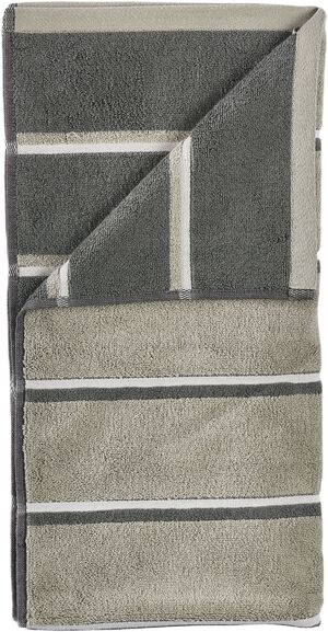 H&aring;ndkle Sauna 50x100 White/Soft Grey/Eucalyptus