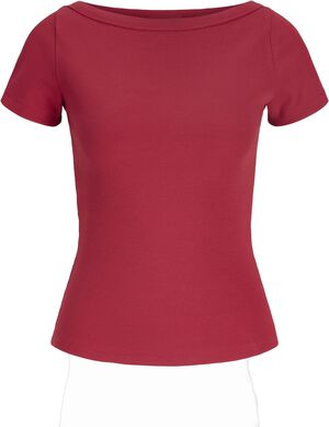 JXFIFI STR SS BOATNECK TEE JRS