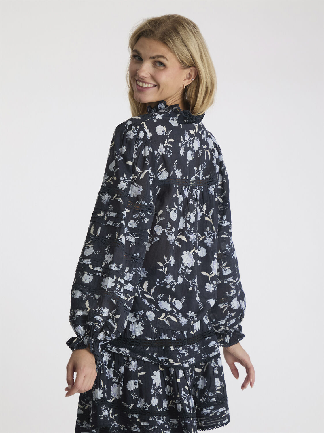 Lyla Night Flower Blouse