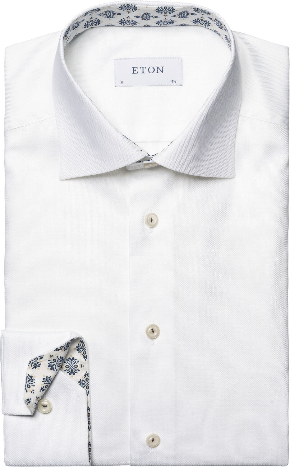 Cont. Fit Light Blue Cotton & Tencell Lyocell Shirt