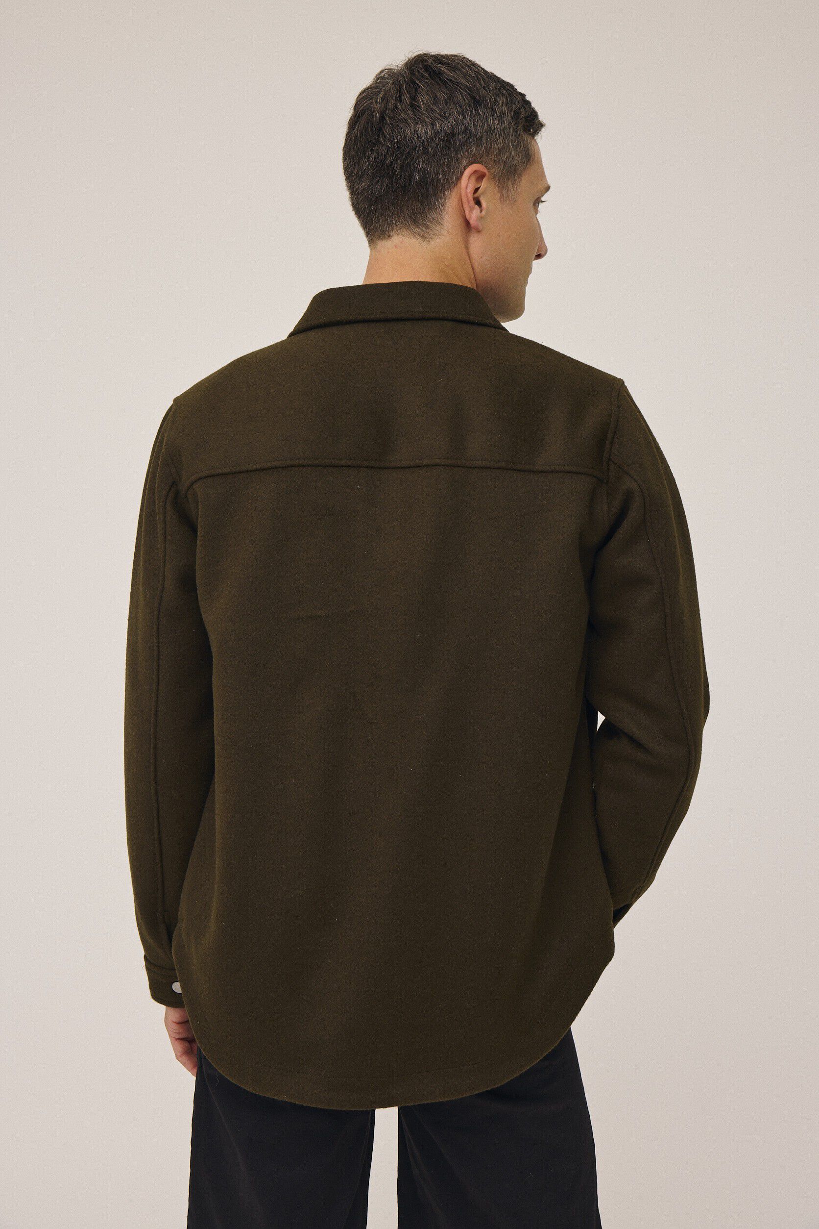 Grant 1 Overshirt - Uldmix