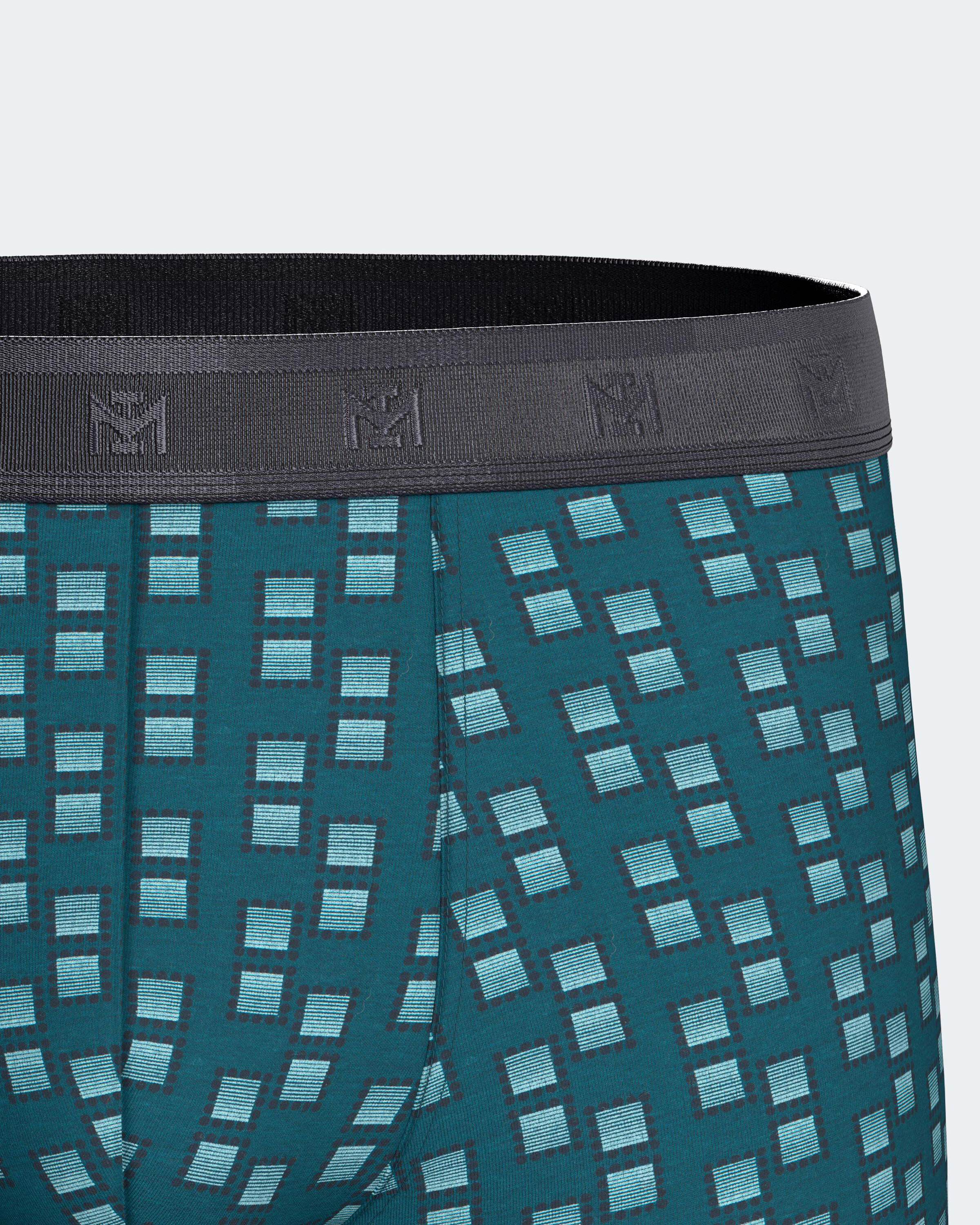 Pack of 2 men's boxers in Cotton Modal