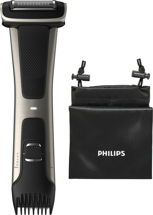 Philips Bodygroom Series 7000 Trimmer til lyske og krop, tåler vand