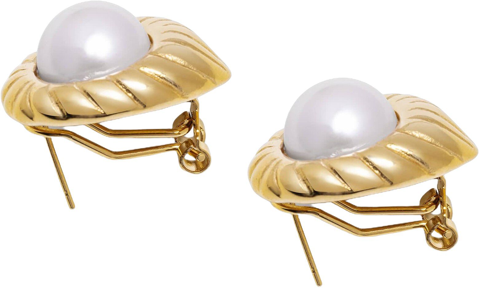 Women's Vintage Pearl Earrings
