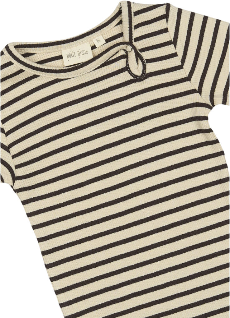 Body L/S Modal Striped