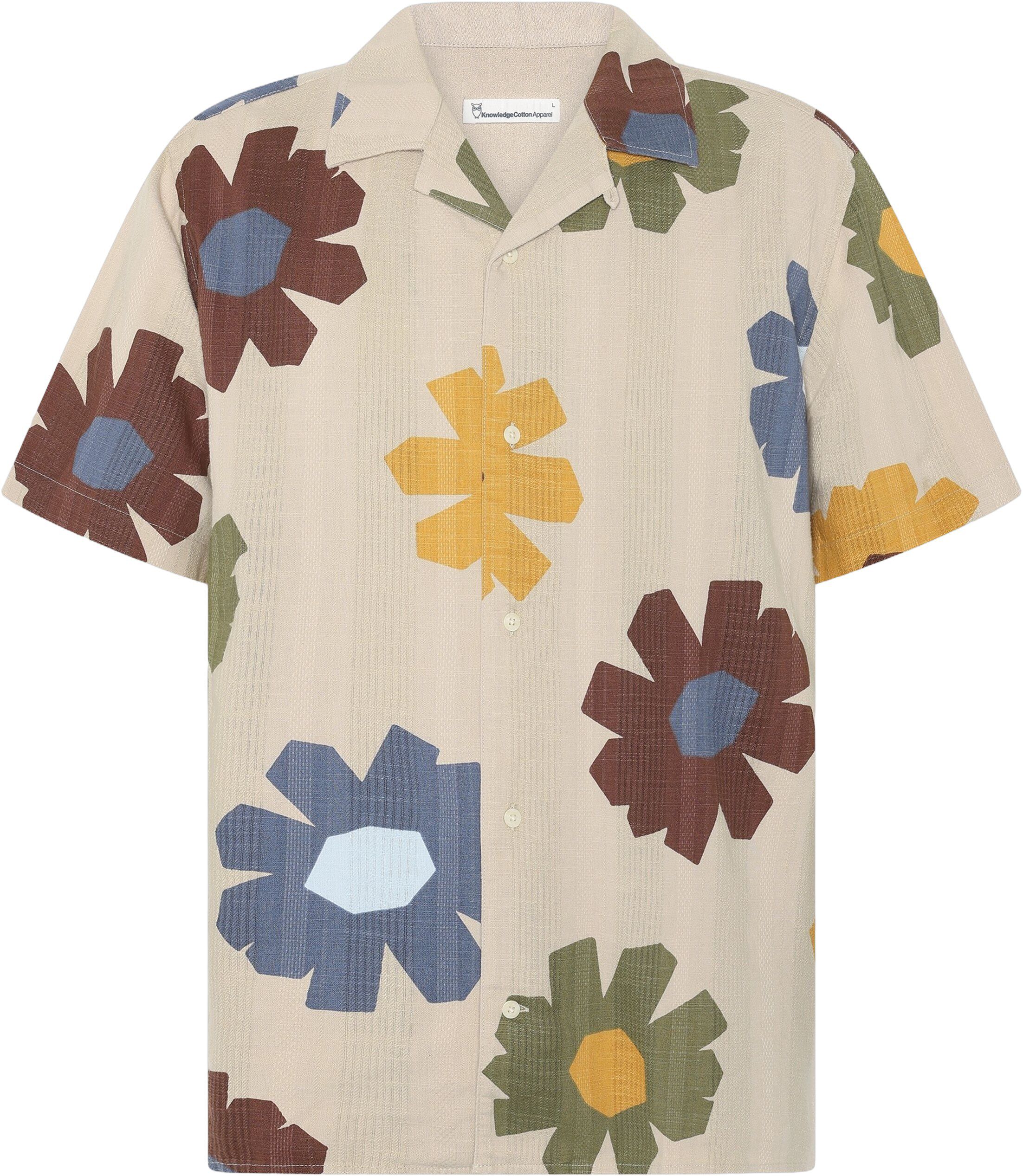 Relaxed print short sleeve shirt