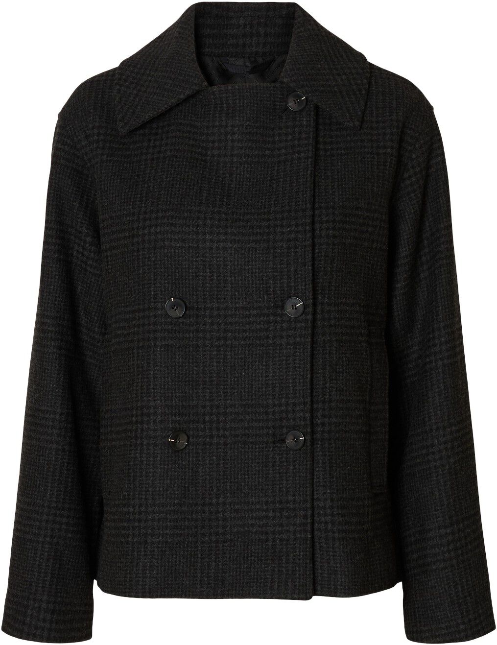 SLFALMA PATTERN WOOL BLEND JACKET