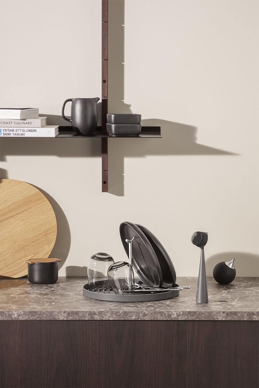 Sammenfoldeligt opvaskestativ