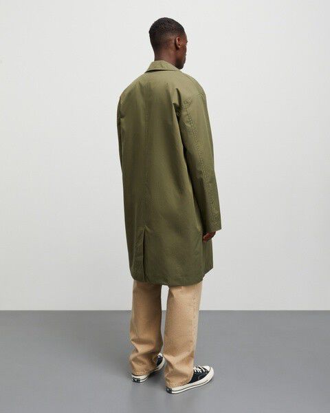 Repellent Twill Curtis Coat