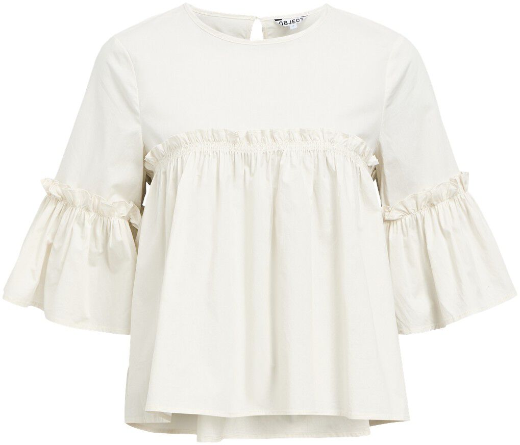 OBJIRA HOPE 3/4 RE O-NECK TOP 141