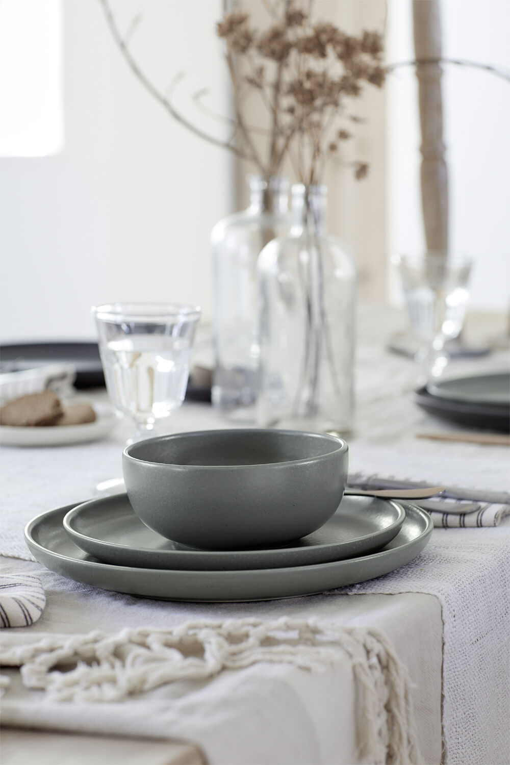 "Tallrik flat Pacifica 16 cm Artichoke Keramik"