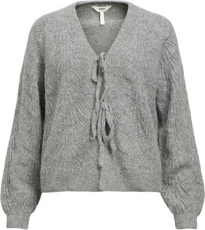 OBJFLORA RE L/S KNIT CARDIGAN NOOS