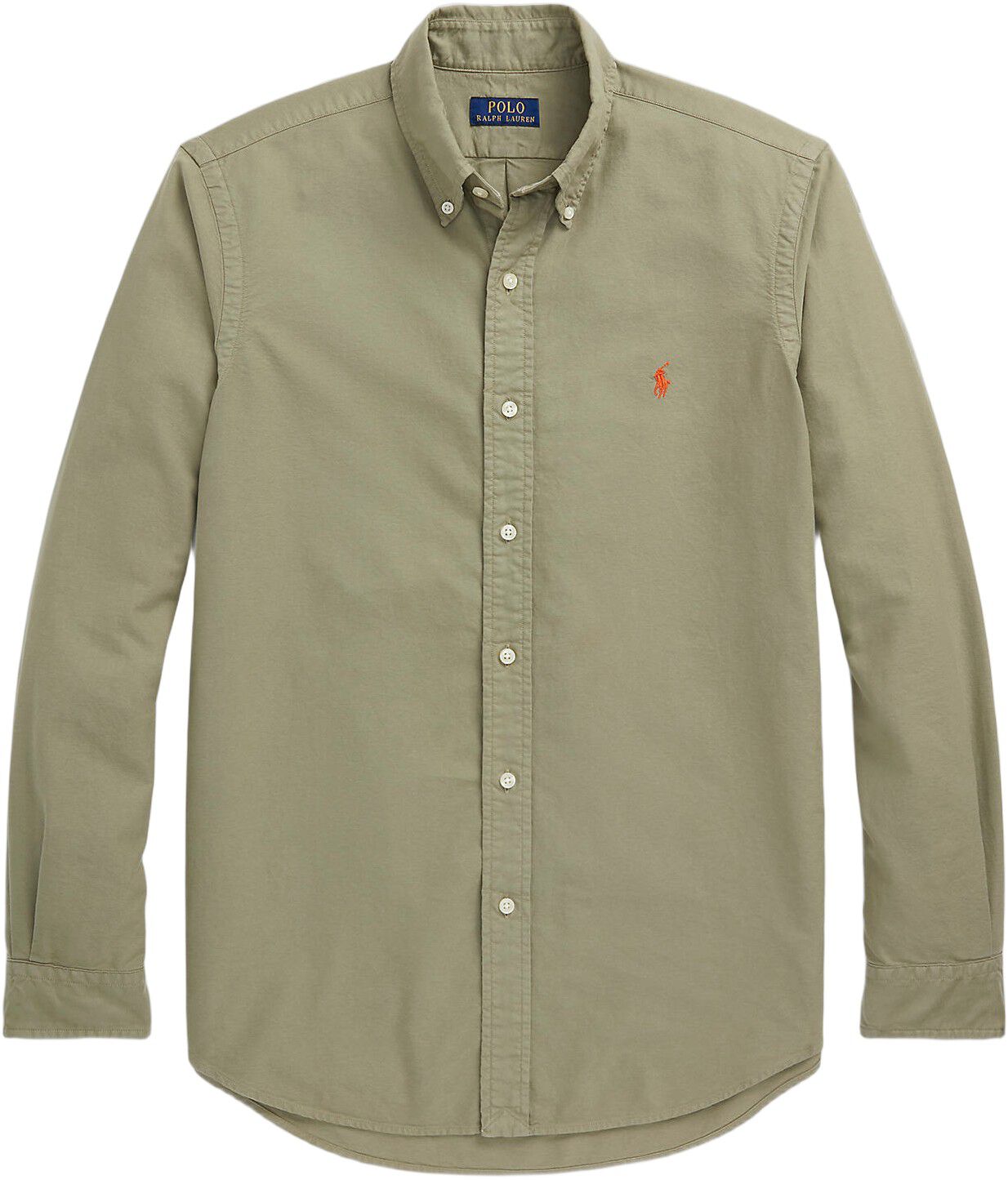Custom Fit Garment-Dyed Oxford Shirt
