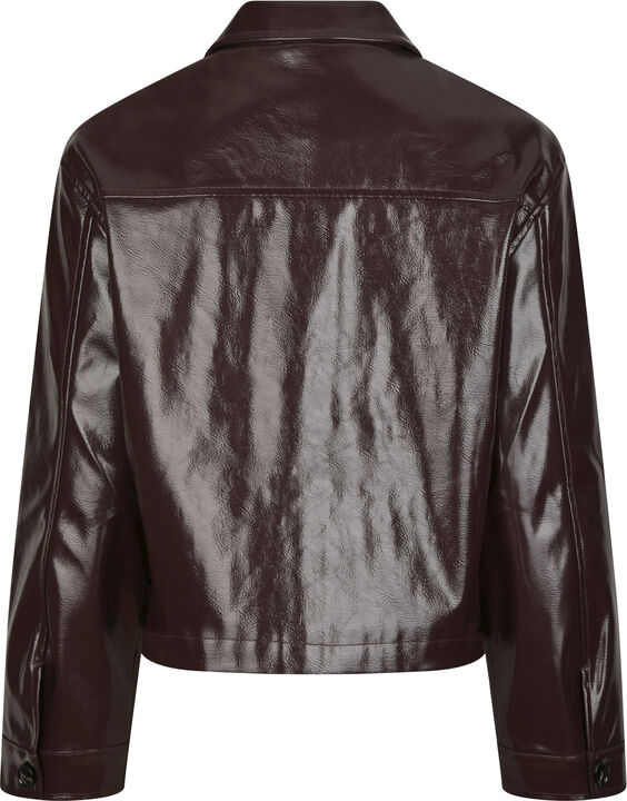Emilia Patent Jacket