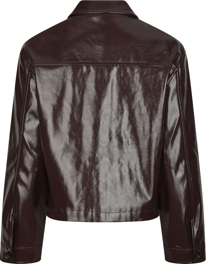 Emilia Patent Jacket
