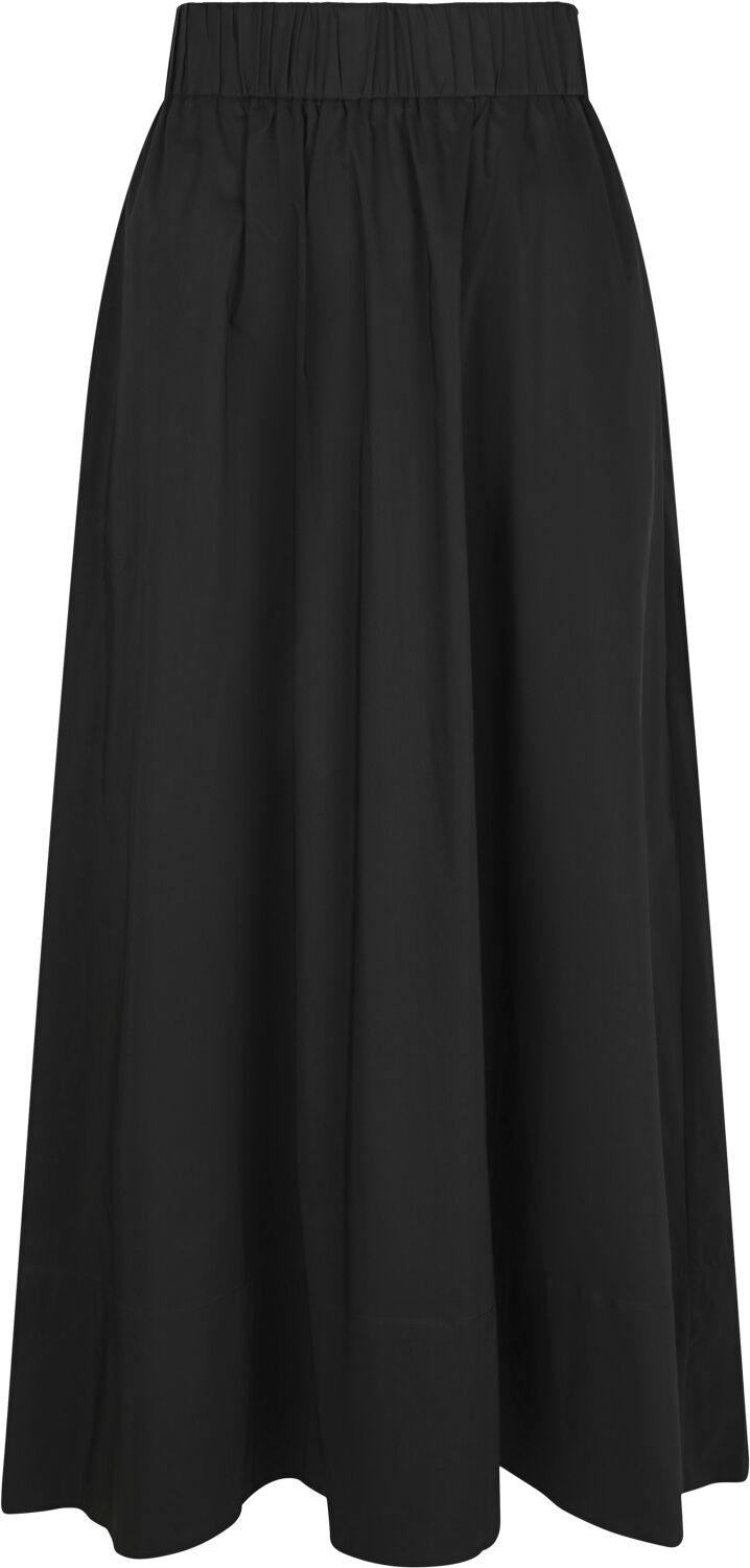 Yara Long Poplin Skirt