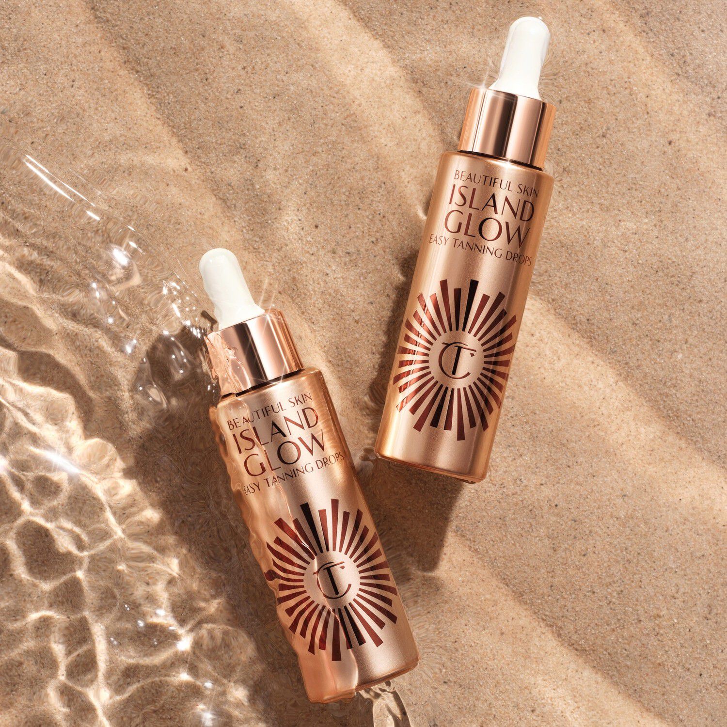Beautiful Skin Island Glow Easy Tanning Drops - Selvbruner dr&aring;ber