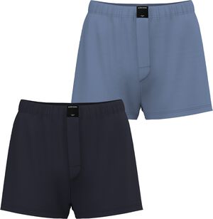 COTTON STRETCH WOVEN BOXER SHORTS 2p