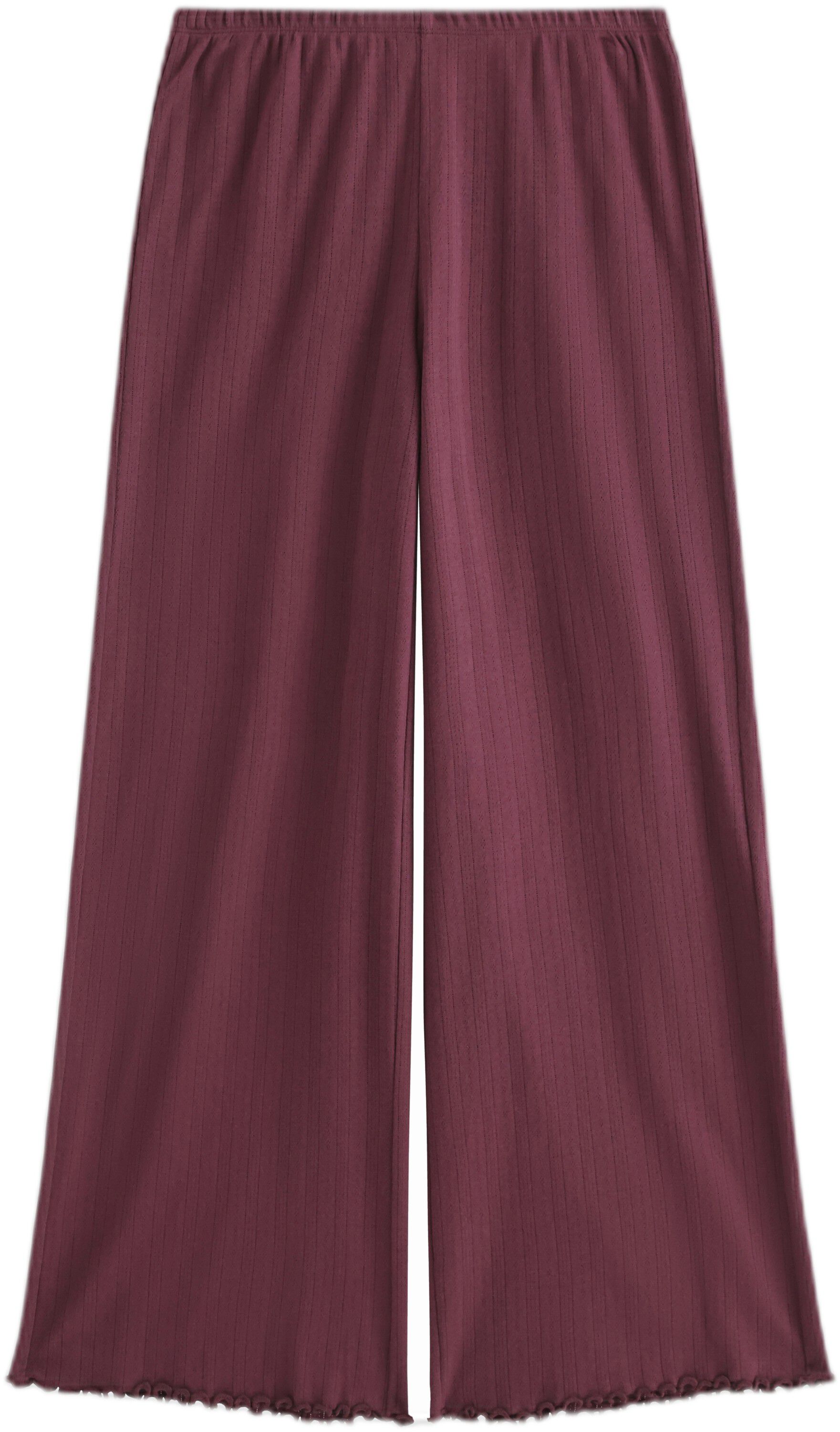 Trousers pointelle