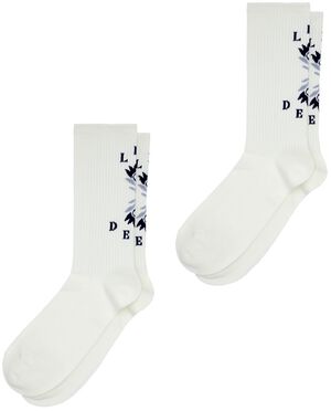 Logo Flower Socks 2-Pack