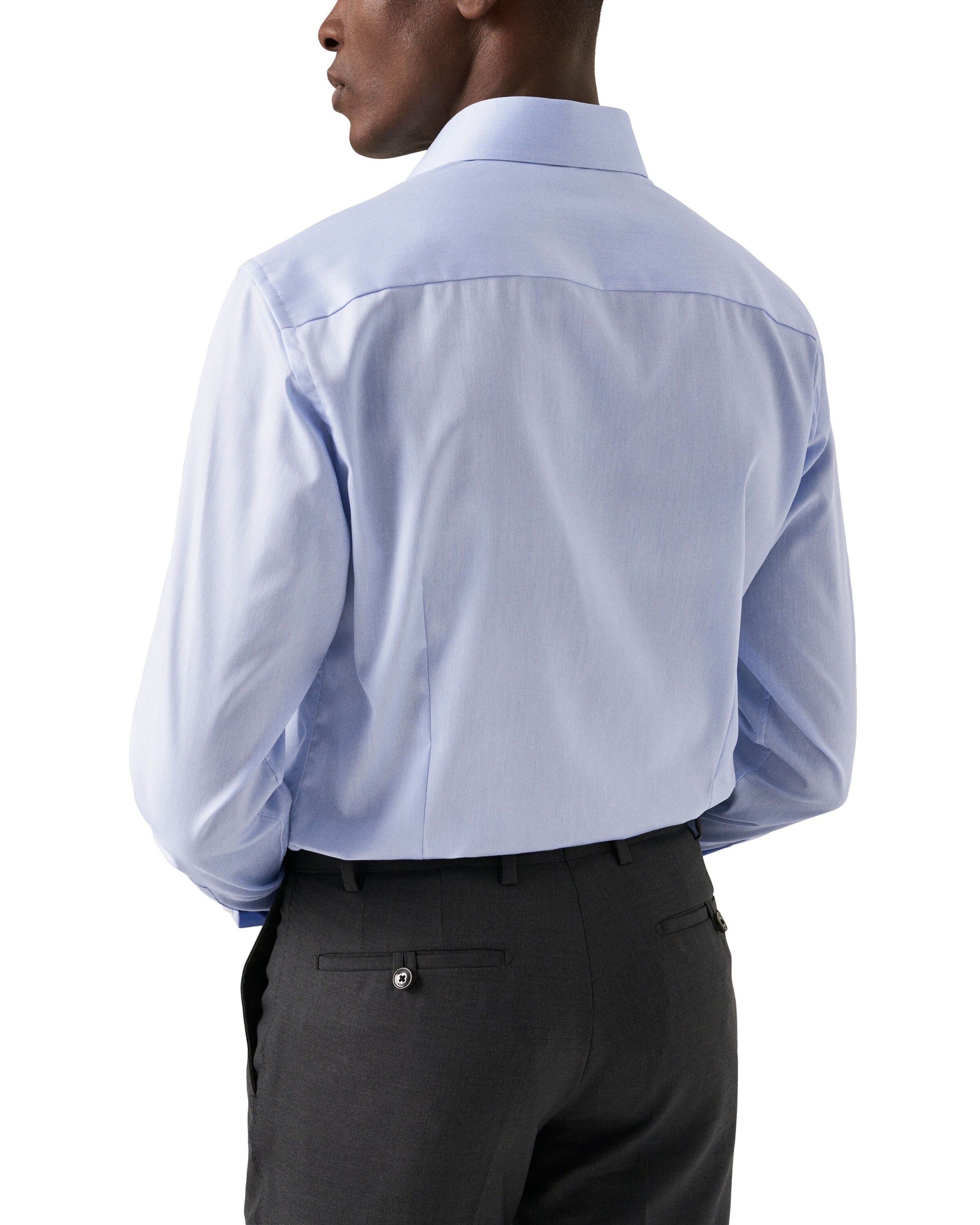 Super Slim Fit Light Blue Signature Twill Shirt