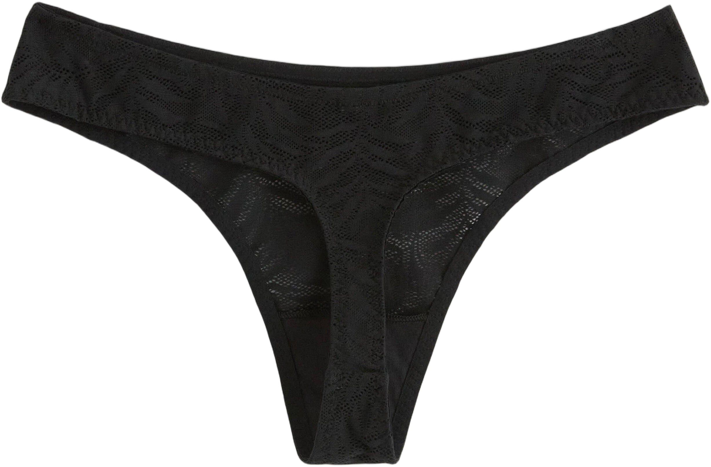 Stringtruse med blonder