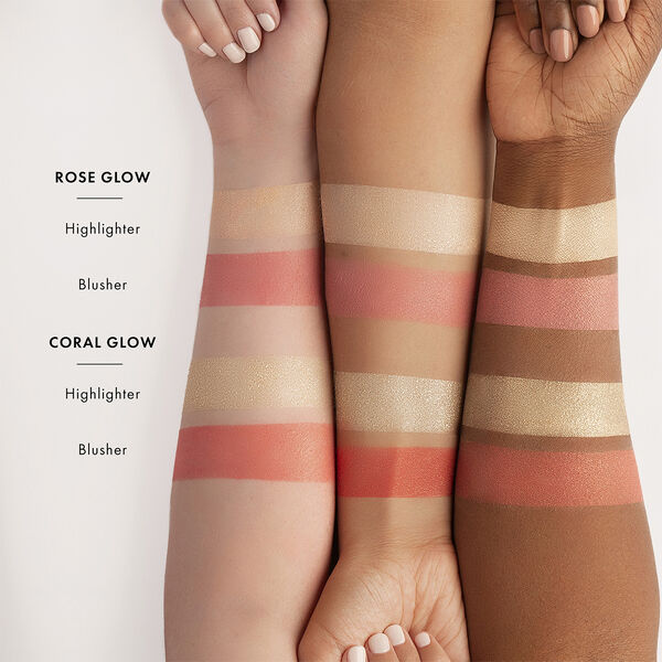 ICONIC London Silk Glow Duo, Rose Glow