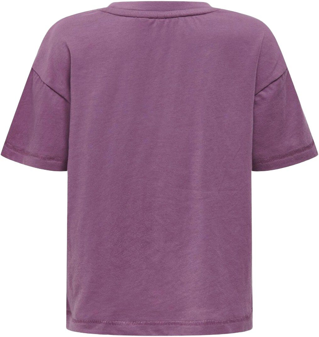 Kmgcream Life Ss Loose Printed Tee Jrs