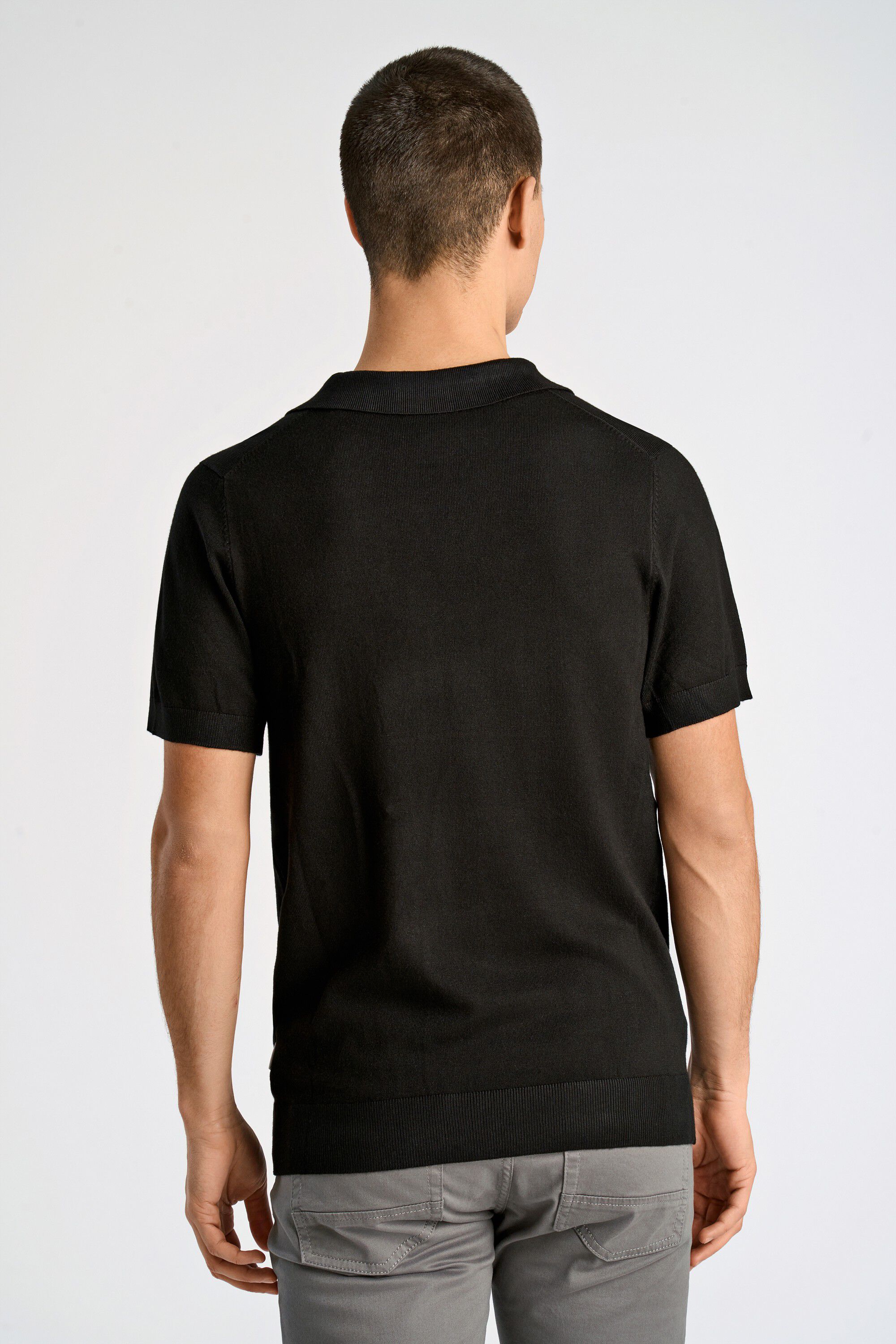 Ecovero S/S v-neck polo