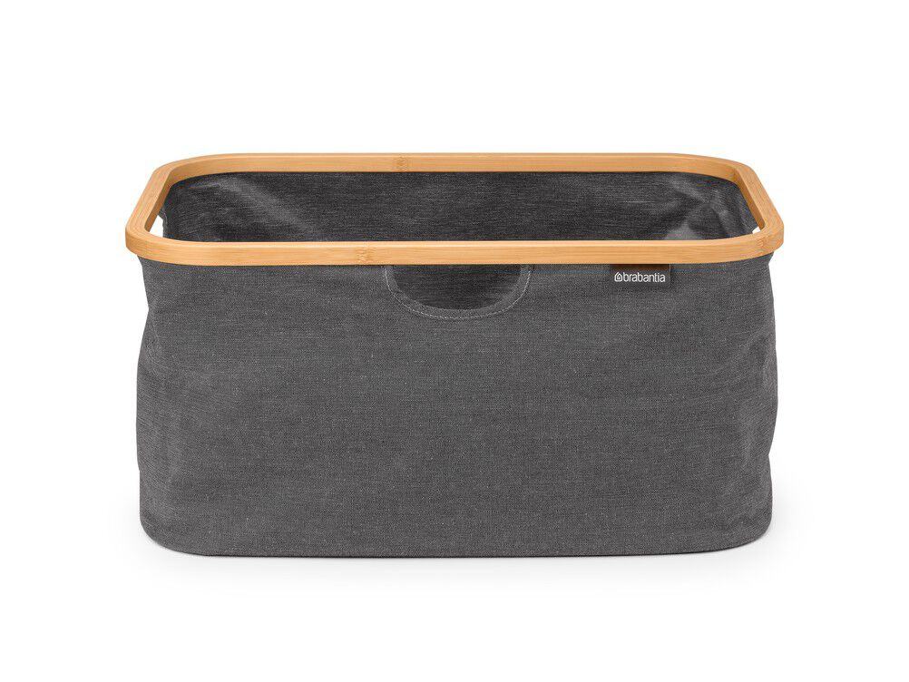 Foldbar vasket&oslash;js kurv 40 ltr. - Pepper Black