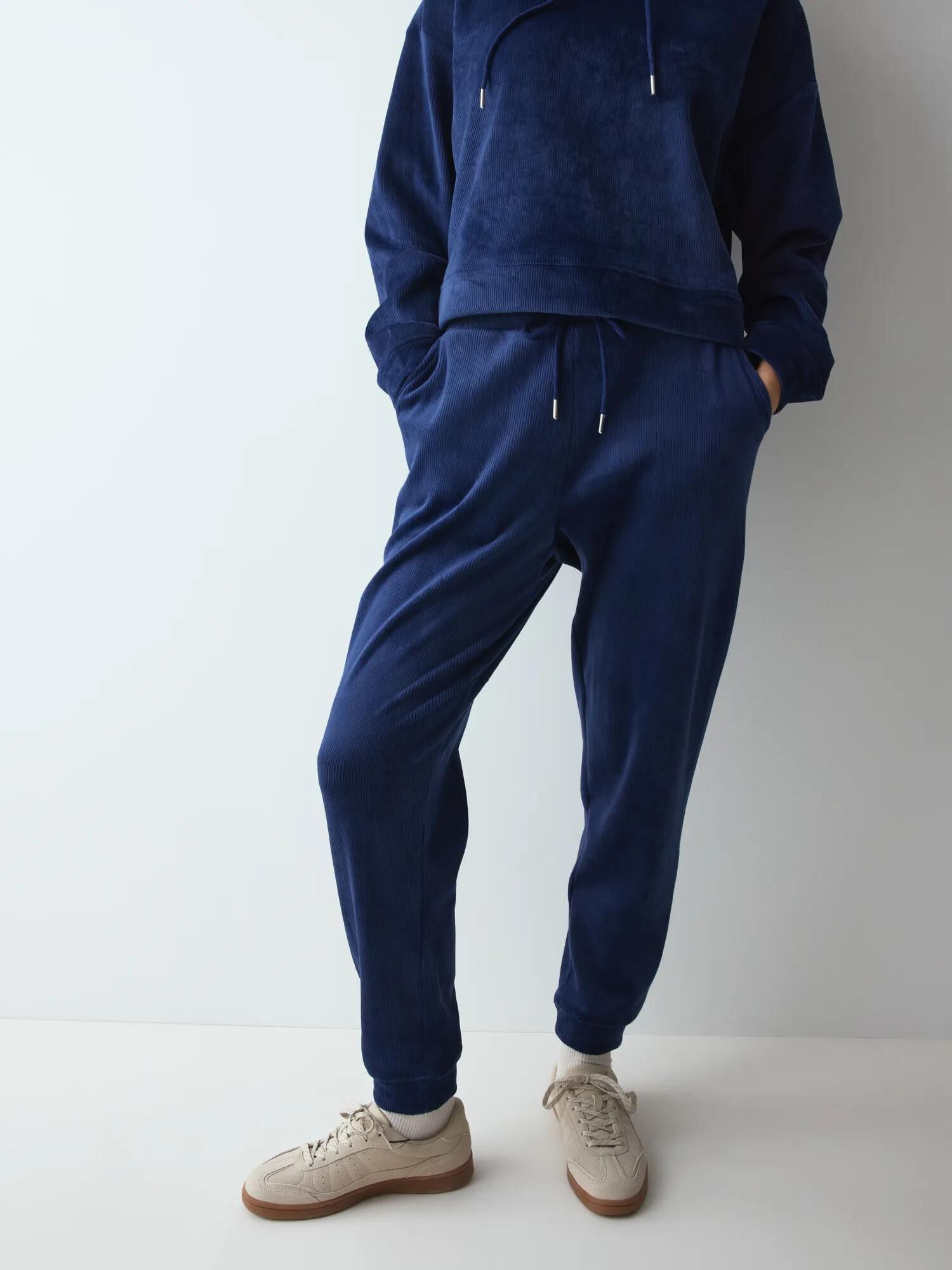 Velour Rib Trousers