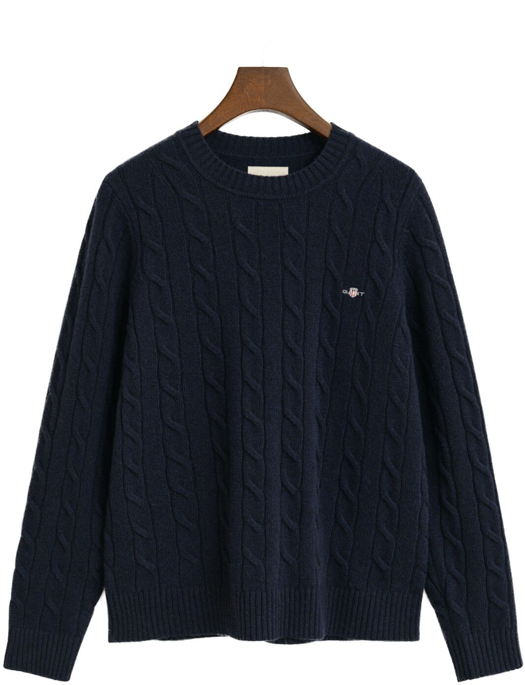 LAMBSWOOL CABLE C-NECK
