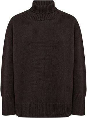 LR-PERLE 3 Pullover M&oslash;rk brun