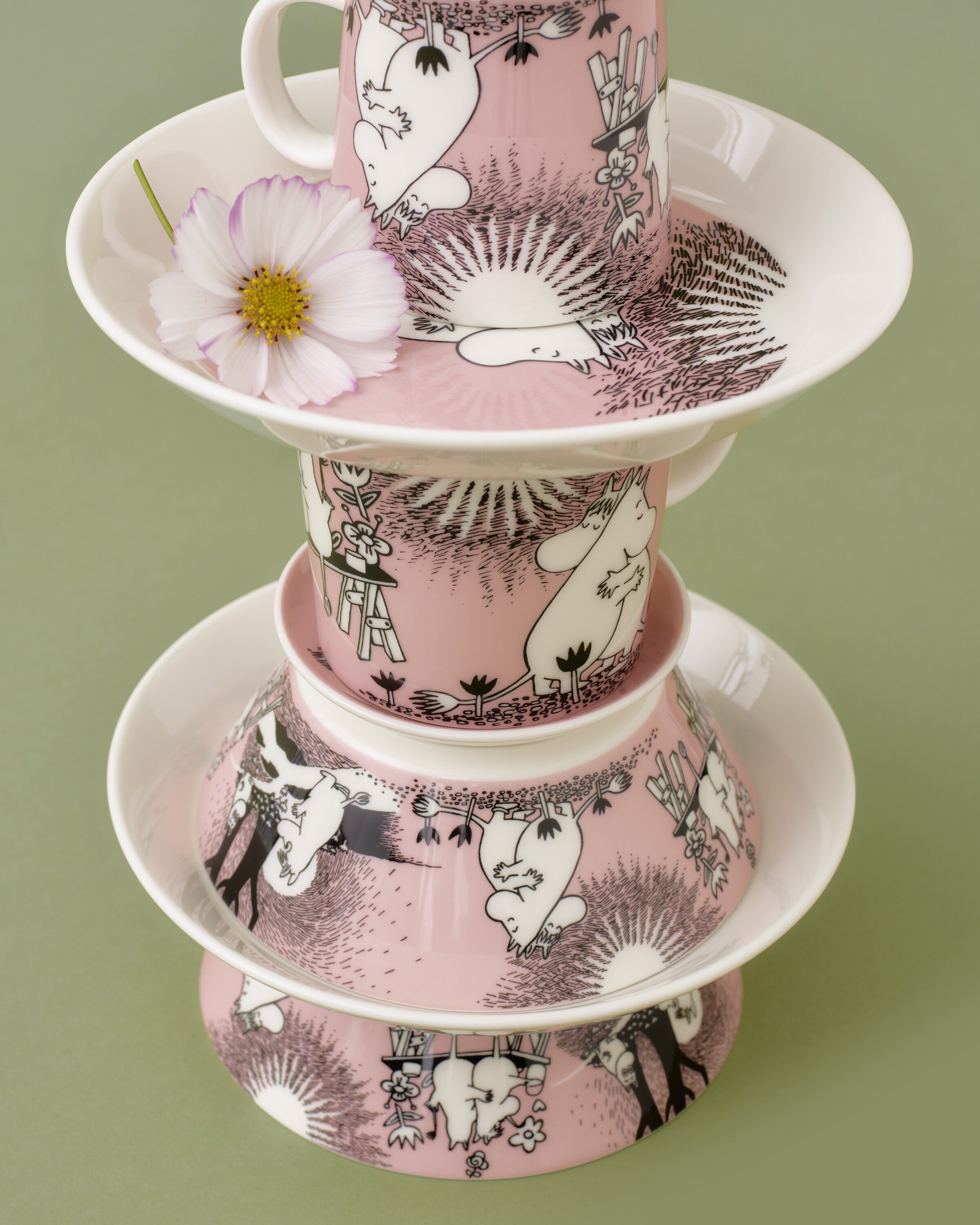 Moomin saucer 15cm Love 30