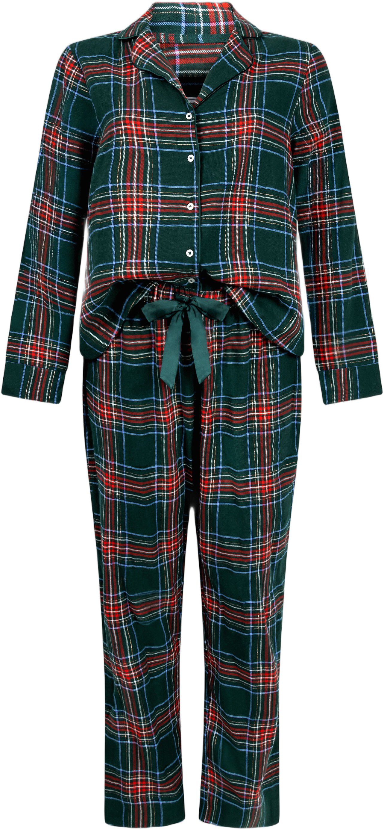 Pyjama Set Flannel Twill Check