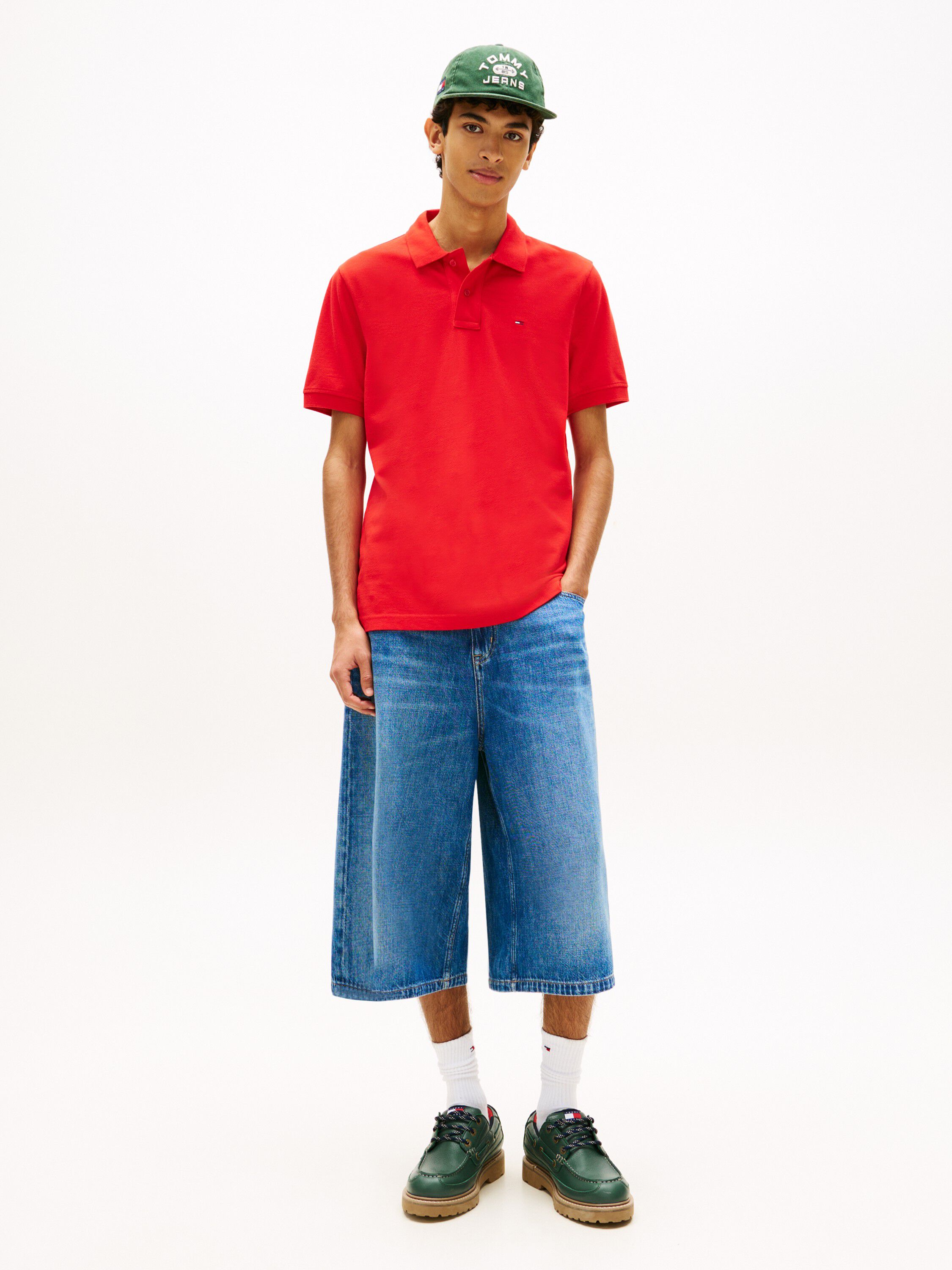 Hilfiger Flag Regular Fit Pique Polo Shirt