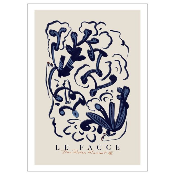 Das Rotes Rabbit - Le Facce - Blue