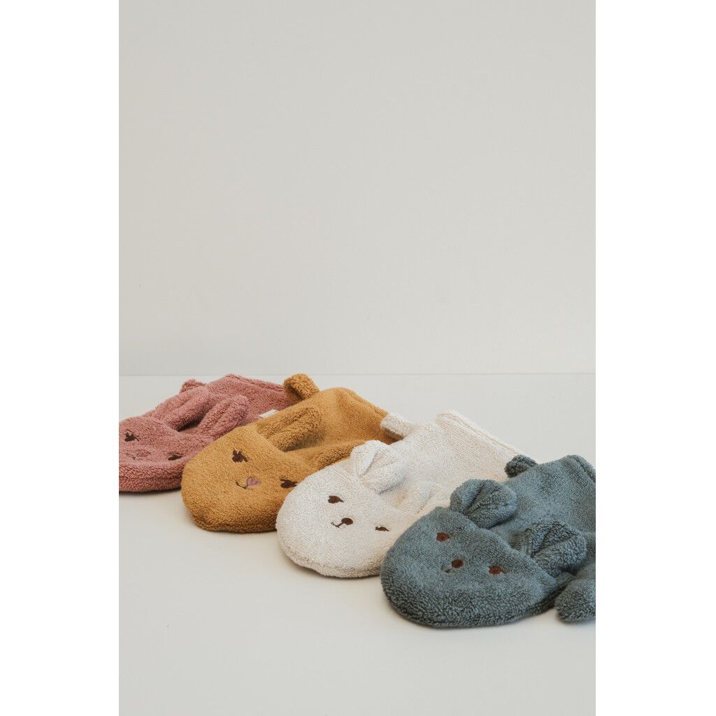 Bath Mitts - 2 pack - Bear and Bunny