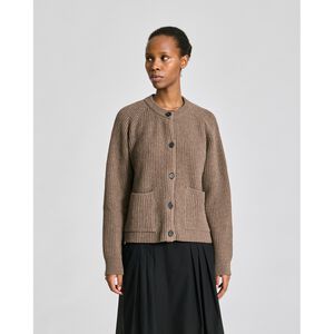 Augusta L/S Cardigan Lambswool Knit