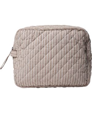 Moira 2 G Beige / White Double Stripe