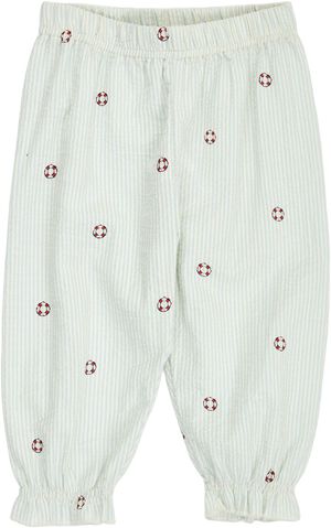 Seersucker stripe volume pants baby