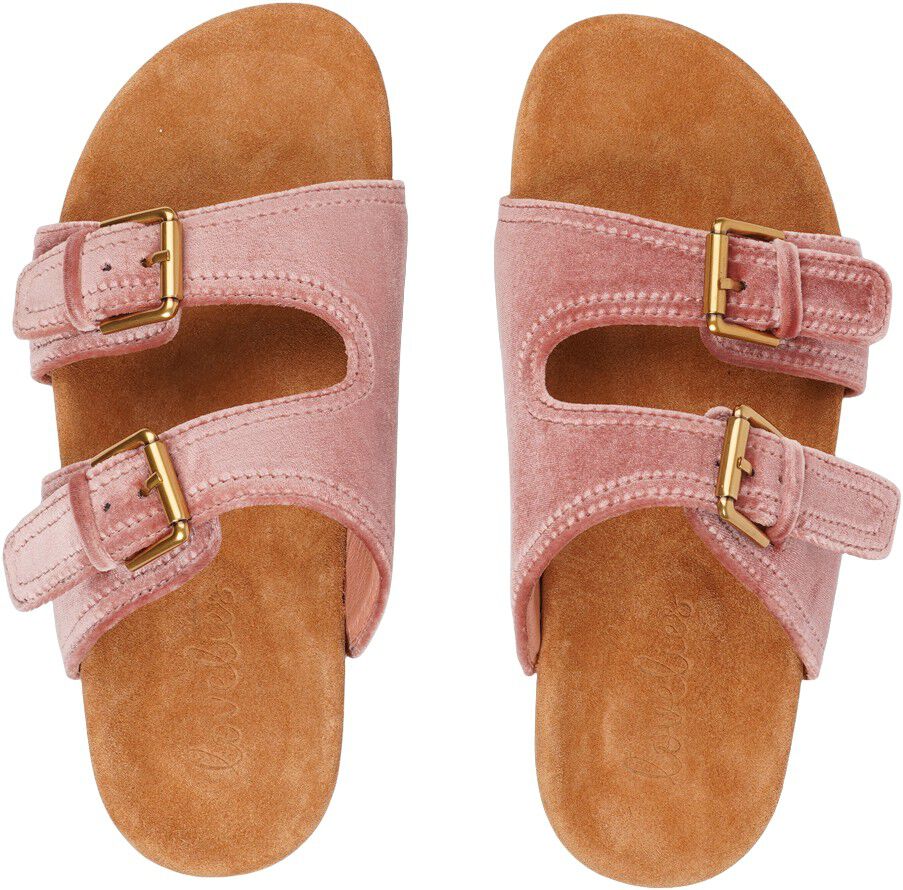DONORI - ADJUSTABLE SOFT VELVET / SUEDE SANDAL
